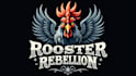 create unique rooster rebellion logo with new concepts