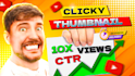 design catchy youtube thumbnail