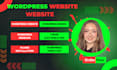wordpress website design, elementor wordpress blog website design wordpress seo