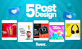 design a post for your linkedin