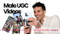 create ugc videos as a male creator with tattoos
