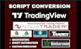 program algorithm trading strategy in tradingview metatrader ctrader ninjatrader