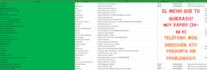 hago bases de datos con empresas en excel, csv, json