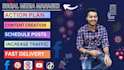 be your  social media manager and scheduling with traffic