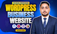 design or redesign wordpress business website in 24 hrs