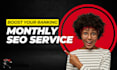 do monthly SEO backlink building through blogger outreach