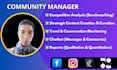 be your community manager with tools to optimize your time