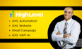 do gohighlevel automation website vapi ai email campaign