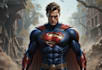 drawing custom superhero character in action