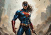 draw comic book superhero character illustration pop art
