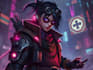 design fantasy and cyberpunk character