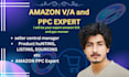 amazon virtual assistant and ppc manager