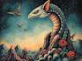 create surrealism illustration design