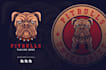 create unique bulldog pitbull logo
