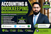 provide monthly bookkeeping using excel sap xero and quickbooks