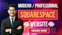 develop squarespace website, design clone redesign squarespace business website