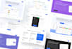 design modern saas dashboard UI and web app in figma