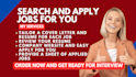 search and apply remote job for you
