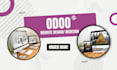 design a professional business website using odoo