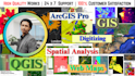 do spatial analysis gis mapping in qgis arcgis pro