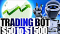 create  custom python trading bot on binance, coinbase, bybit etc