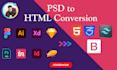 convert figma to HTML, react nextjs tailwind CSS expert