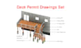 provide you deck permit drawings set