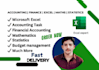 do your excel spreadsheet, accounting,and finance assignment projects