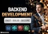 deliver a secure backend API with nodejs for your website
