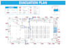 design a custom fire emergency evacuation plan for your floor plan