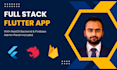 do flutter mobile app development with firebase and nestjs backend