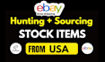 do professional ebay VA 2 step dropshipping, ebay listing, account manage
