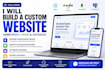 build a custom website using react, node, mongodb or postgresql