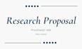 proofread and edit research proposal, articles and nvivo qualitative analysis