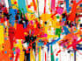 create abstract geometric digital art