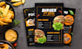 design professional restaurant menu, food menu, flyer