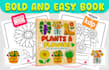 draw bold and easy coloring pages and book cover