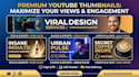 design a premium youtube thumbnail design