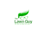design unique lawn guy logo