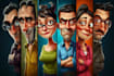 draw nice cartoons and caricatures