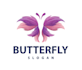 make fantastic high quality butterfly logo