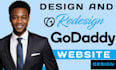 godaddy website design godaddy website redesign godaddy website builder design