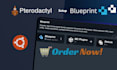 install and configure pterodactyl x blueprint server panel