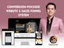 funnel design, landing page, setup automation