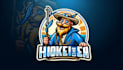 do unique hooked on the sea logo with a creative concept