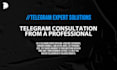 consult you on your telegram channel as a telegram expert