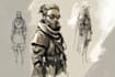 create character concept art sketch