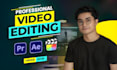 do professional video editing for youtube, reels, and shorts