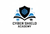design unique cyber shield logo with my own creative thinking