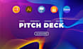 write and design a pitch deck with market research